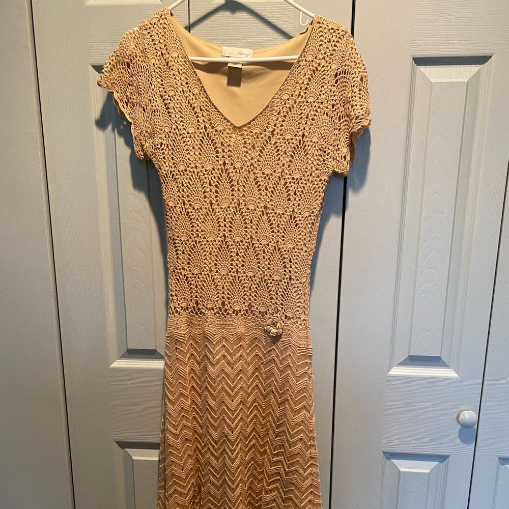 Really cute crochet dress by spiegel